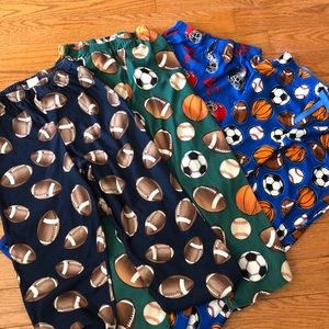 Lot of boys size 10/12 pajama bottoms